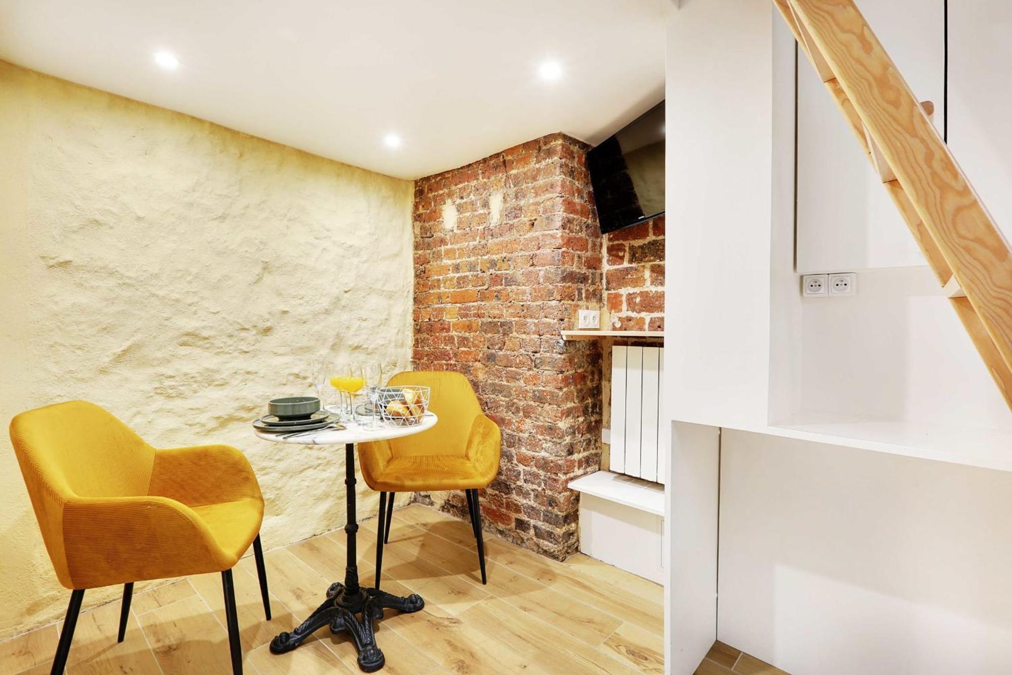 Cosy Studio In Montorgueil Apartment Paris Bagian luar foto